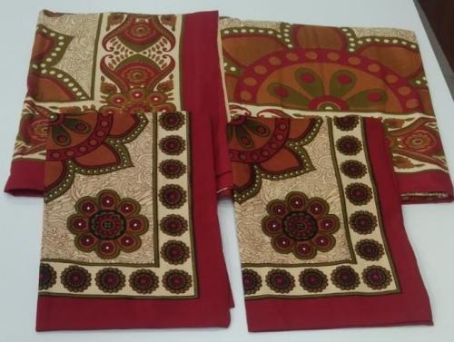 BEDSHEET JAIPUR PRINTED 60X90 2 PILLOW COVER